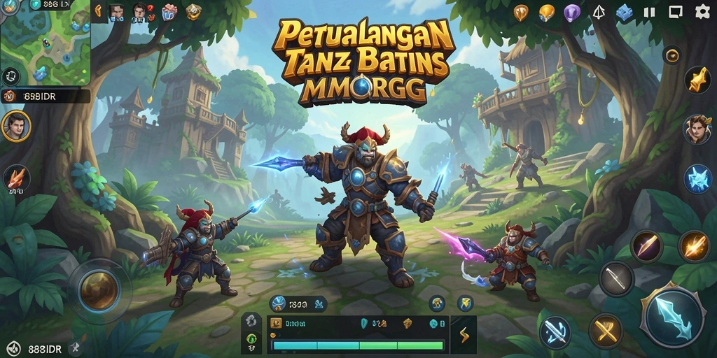 Gameplay seru di dunia fantastis 888IDR dengan grafik memukau.