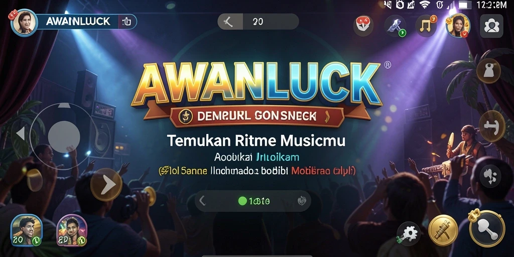 Tampilan gameplay AWANLUCK yang seru dan interaktif.