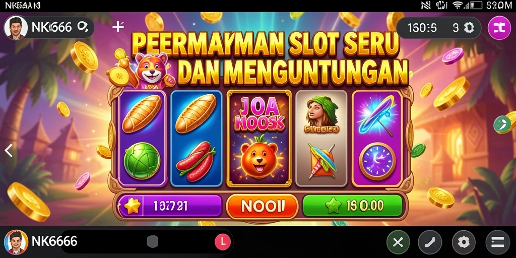 Gameplay menarik dengan grafis slot yang menawan.