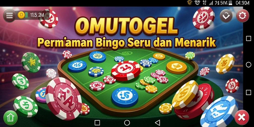 Gameplay Bingo yang menarik dan seru di OMUTOGEL.