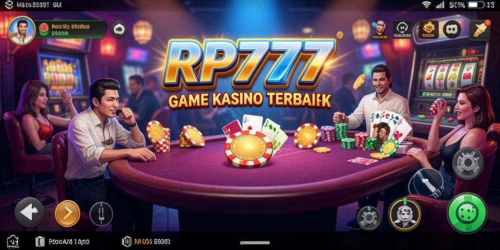 Tangkapan layar utama dari gameplay Kasino yang menarik di RP777.